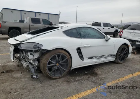 2024 Porsche Cayman Base from USA, damaged, VIN WP0AA2A82RK256238